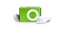 Apple iPod shuffle 2GB, green (MB685ZK/A)